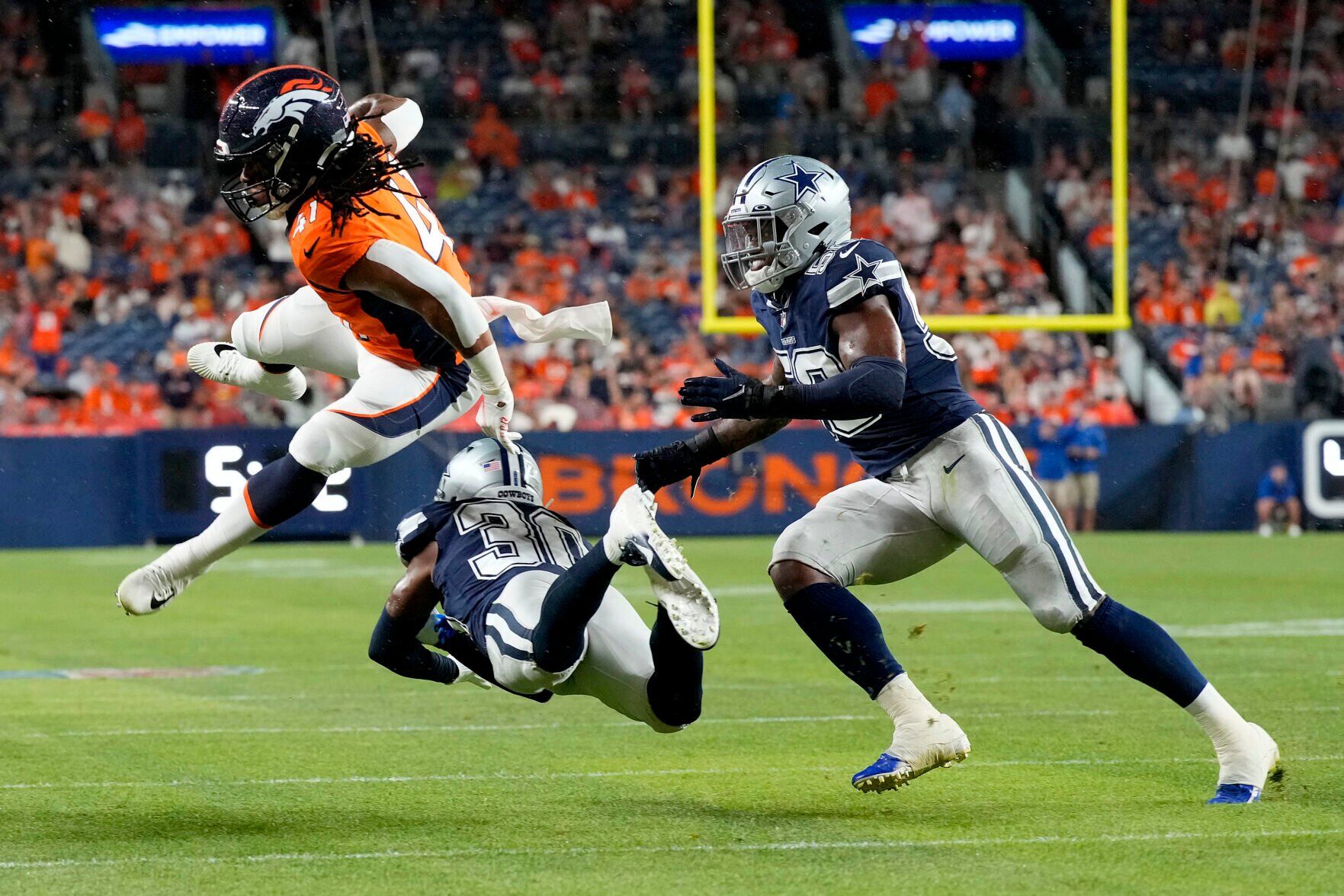 APTOPIX Cowboys Broncos Football